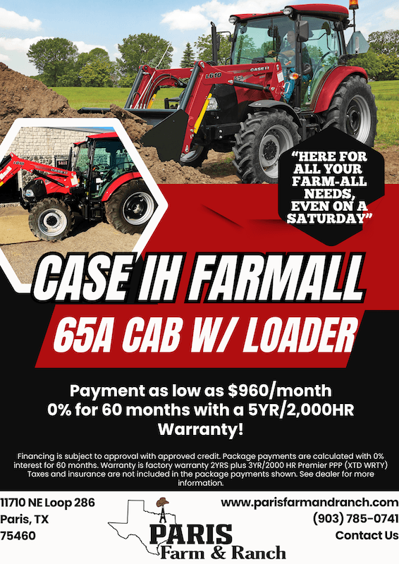 Case IH Farmall 65A Tractor Package