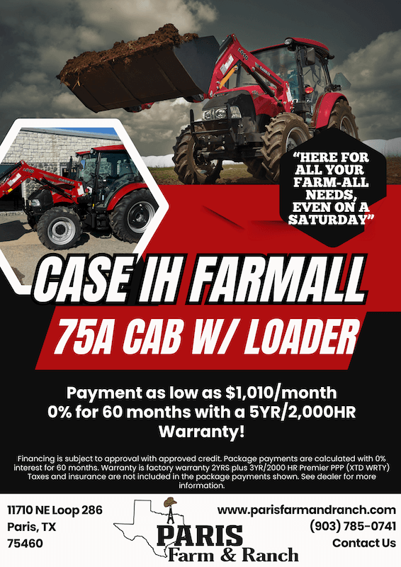 Case IH Farmall 75A Tractor Package