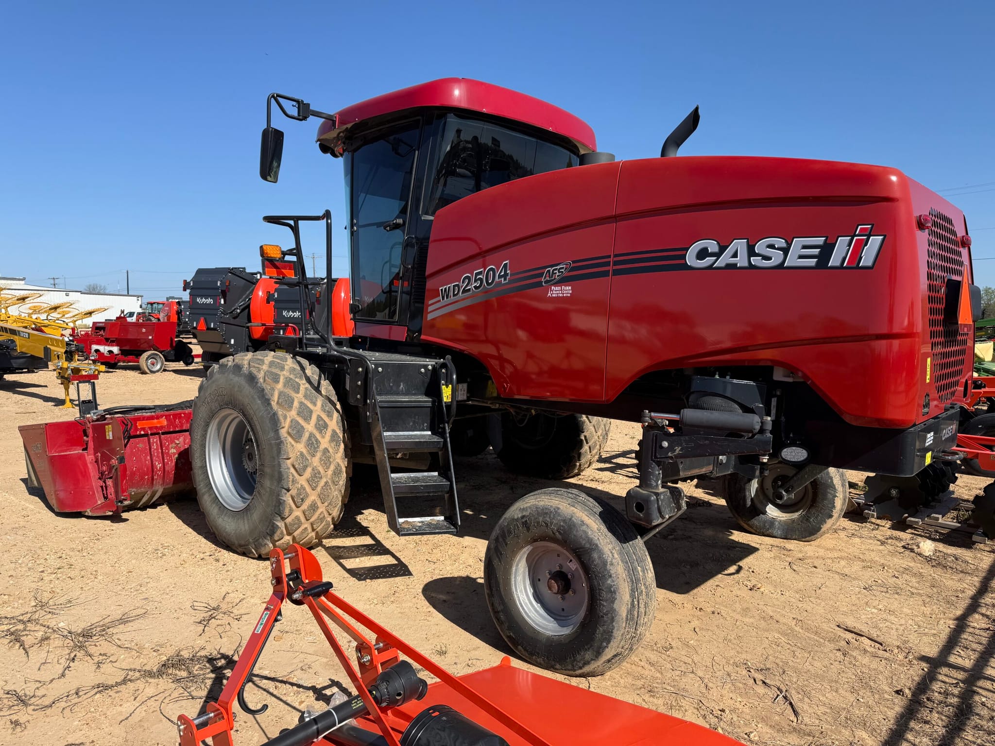 2021 Case IH WD2504 Windrower